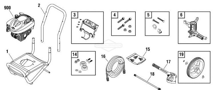 BRUTE 020385-0 pump and parts